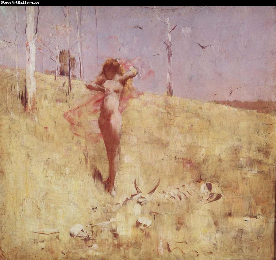 Arthur streeton The Spirit of the Drought